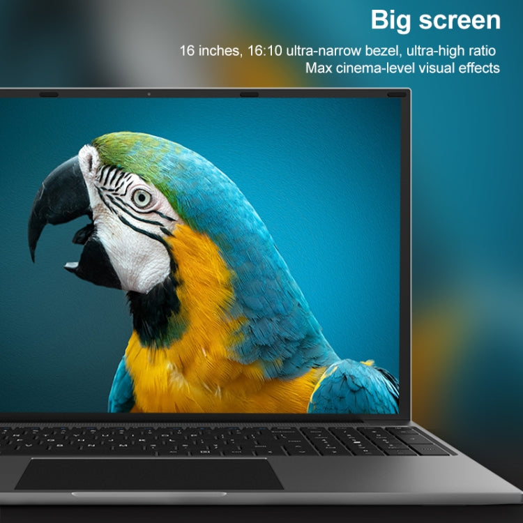 Jumper EZbook S5 Max Laptop, 16.0  inch, 4GB+128GB, Windows 11 Intel Celeron J4105 Quad Core, Support TF Card & Bluetooth & WiFi & HDMI - Jumper by jumper | Online Shopping UK | buy2fix