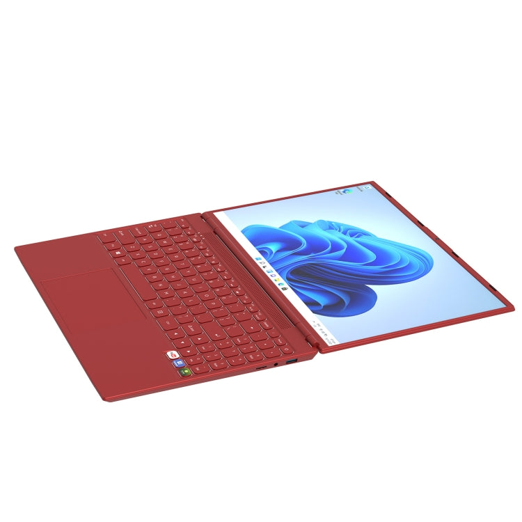 HONGSAMDE HL160G Notebook, 16 inch, 12GB+256GB, Windows 10 Intel Celeron N5095 Quad Core 2.0-2.9GHz, Support TF Card & WiFi & BT & HDMI (Red) - HONGSAMDE by Hongsamde | Online Shopping UK | buy2fix