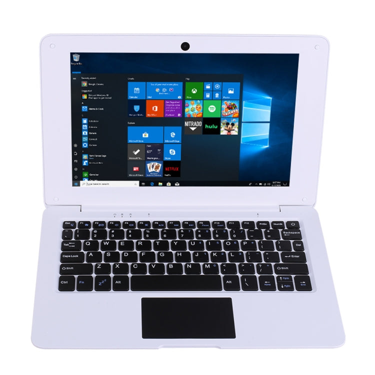3350 10.1 inch Laptop, 3GB+32GB, Windows 10 OS, Intel Celeron N3350 Dual Core CPU 1.1Ghz-2.4Ghz, Support & Bluetooth & WiFi & HDMI, EU Plug(White) - Others by buy2fix | Online Shopping UK | buy2fix