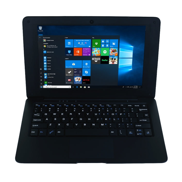 3350 10.1 inch Laptop, 6GB+64GB, Windows 10 OS, Intel Celeron N3350 Dual Core CPU 1.1-2.4Ghz, Support & Bluetooth & WiFi & HDMI, EU Plug(Black) - Others by buy2fix | Online Shopping UK | buy2fix