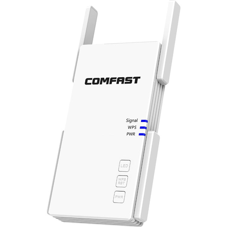 COMFAST CF-AC2100 2100Mbps Wireless WIFI Signal Amplifier Repeater Booster Network Router with 4 Antennas, UK Plug - Broadband Amplifiers by COMFAST | Online Shopping UK | buy2fix