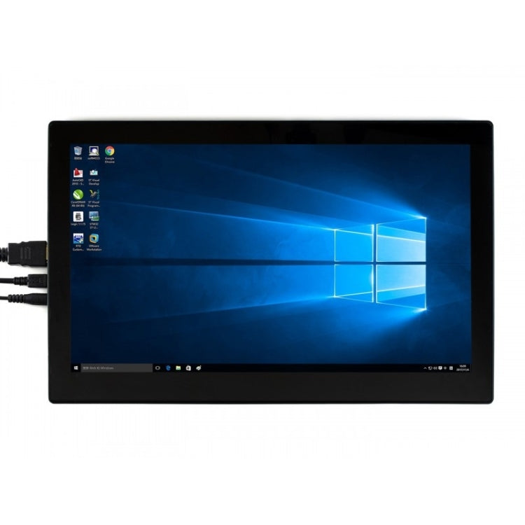 Waveshare 13.3 inch IPS 1920x1080 Capacitive Touch Screen LCD with Toughened Glass Cover, Supports Multi mini-PCs, Multi Systems - Modules Expansions Accessories by Waveshare | Online Shopping UK | buy2fix